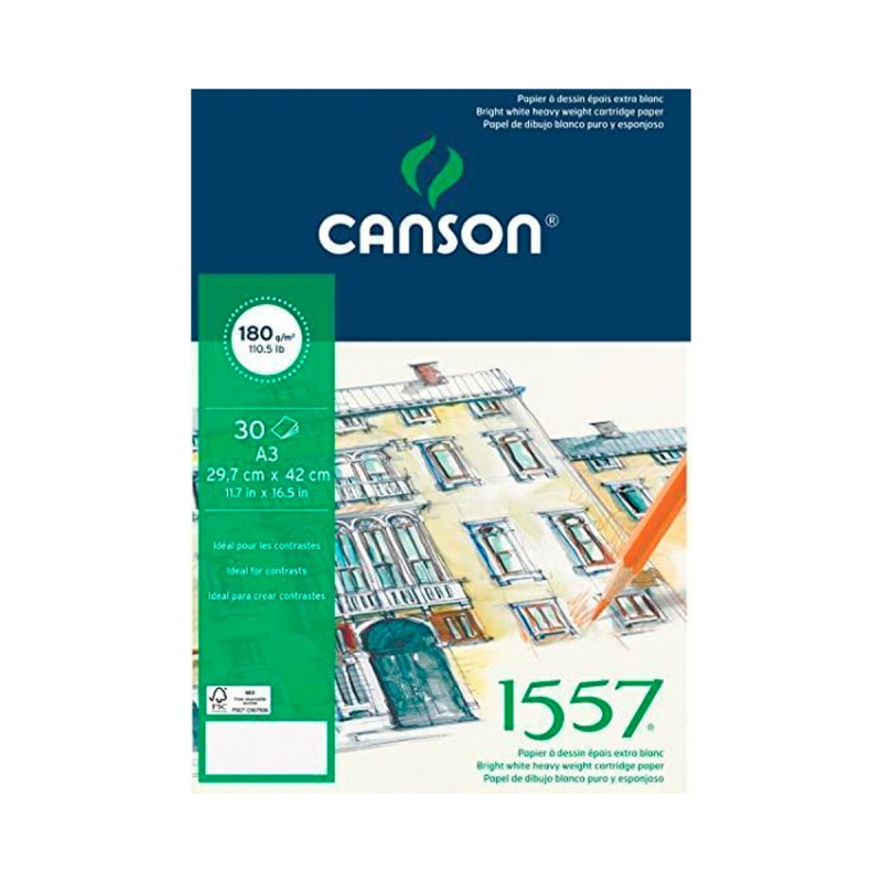 Bloc Dibujo Canson 1557 180g Casa Piera Bellas Artes Barcelona