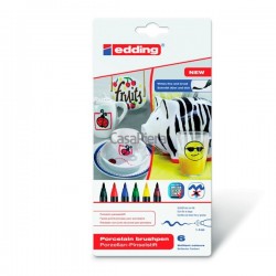 Caja Brushpen Porcelain Edding (Mixto)