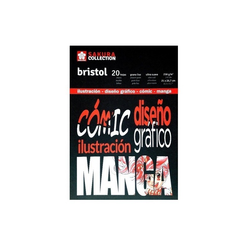 Bloc Manga Bristol Sakura Casa Piera Barcelona