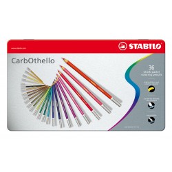 Caja Lápices Carbothello Stabilo 36 unidades