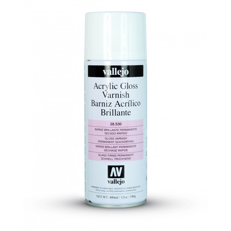 Barniz Spray Vallejo Brillante