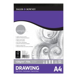 Bloc dibujo Daler & Rowney 120 gr A4