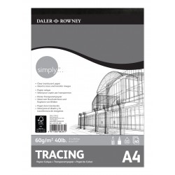 Bloc Tracing Daler & Rowney 60 gr A4