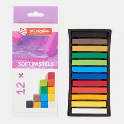 Soft Pasteles Cuadrados - 12 Colores
