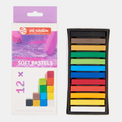 Soft Pastels Quadrats - 12 Colors