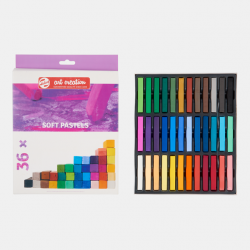 Soft Pastels Quadrats - 36 Colors