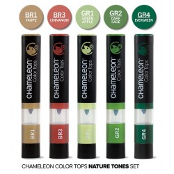 Set Chameleon 5 Color Tops Tonos Natura Casa Piera Barcelona