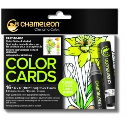Chameleon Color Cards Flores Casa Piera Barcelona