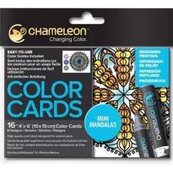 Chameleon Color Cards Mini Mandalas Casa Piera Barcelona