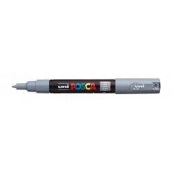 Retolador POSCA PC-1M punta cònica Gris