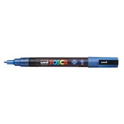 Rotulador POSCA PC-3ML Purpurina Azul