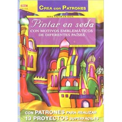 Pintar Seda Nº2 Con Motivos Emblemáticos