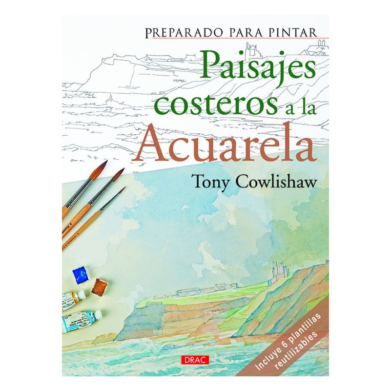 Preparado Para Pintar - Paisajes Costeros Acuarela