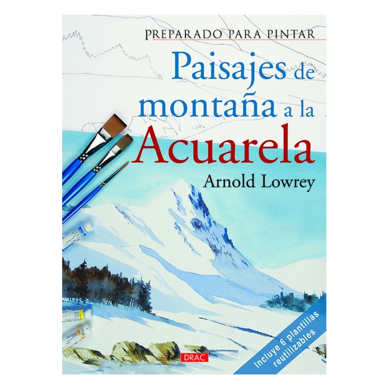 Preparado Para Pintar - Paisajes Montaña Acuarela