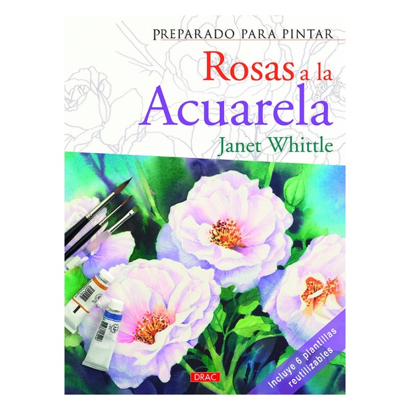 Preparado Pintar Rosas A La Acuarela