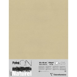 Bloc Clairefontaine Paint'On Natural 250g 50 x 65 Casa Piera Barcelona