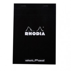 Bloc Rhodia Puntos Clairefontaine 14.8 x 21 - Negro Casa Piera Barcelona