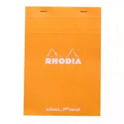Bloc Rhodia Puntos Clairefontaine 14.8 x 21 - Naranja Casa Piera Barcelona