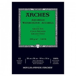 Bloc Acuarela Arches 300gr 12 hojas