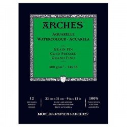 Bloc Acuarela Arches 300gr 12 hojas