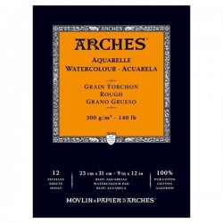 Bloc Acuarela Arches 300gr 12 hojas