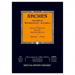 Bloc Acuarela Arches 300gr 12 hojas