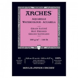 Bloc Acuarela Arches 300gr 12 hojas