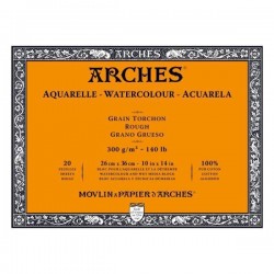 Bloc Acuarela Arches 300gr 4 Lados