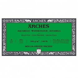 Bloc Acuarela Arches 300gr 4 Lados