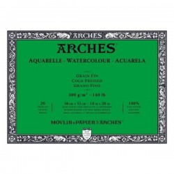 Bloc Acuarela Arches 300gr 4 Lados