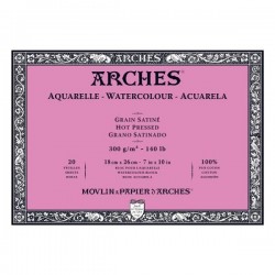 Bloc Acuarela Arches 300gr 4 Lados
