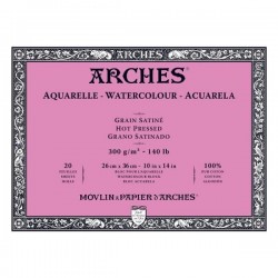 Bloc Acuarela Arches 300gr 4 Lados