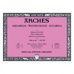 Bloc Acuarela Arches 300gr 4 Lados