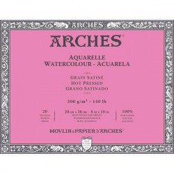 Bloc Acuarela Arches 300gr 4 Lados