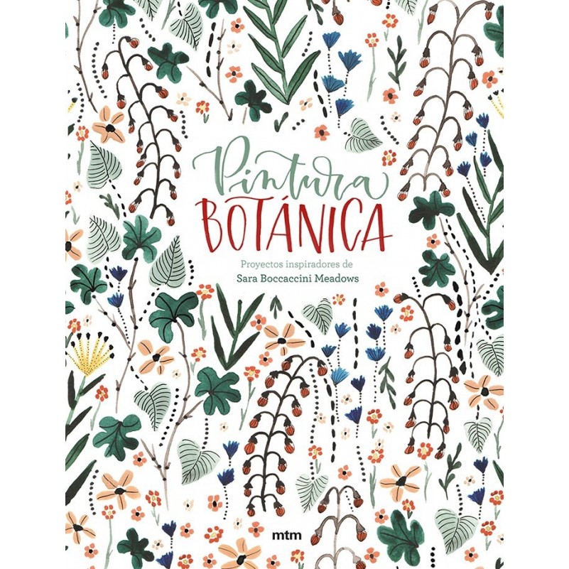 Libro pintura botánica