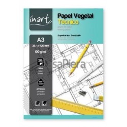 Bloc Papel Vegetal - A3