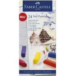 Caixa 1/2 Pastel Faber-Castell - 24