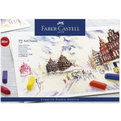 Caixa 1/2 Pastel Faber-Castell - 72