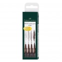 Set Faber-Castell 4 pennarelli Ton. Seppia