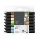 Set 12+1 Promarker Winsor&Newton a doppia punta