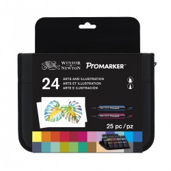 Set Promarker Zip Wallet W&N