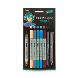 Set Manga 2 Copic Ciao 5+1 - Casa Piera