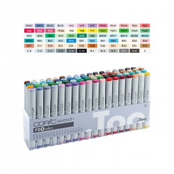 Set Copic Sketch 72 B - CasaPiera