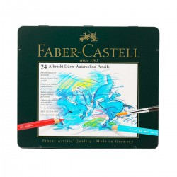 Sets Lápices Acuarelables Albrecht-Dürer Faber-Castell 24 metálica - Casa Piera
