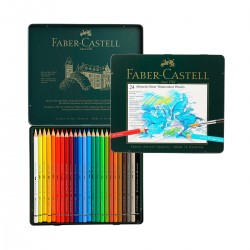 Sets Lápices Acuarelables Albrecht-Dürer Faber-Castell 24 metálica - Casa Piera