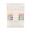 Caja Acuarela Plastico White Nights