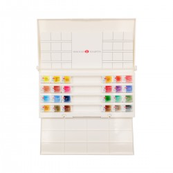 Caja Acuarela Plastico White Nights