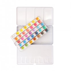Caja Acuarela Metálica