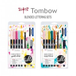 Set Lettering Blended Tombow - Casa Piera