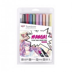 Sets Manga ABT Dual Brush Tombow - Casa Piera